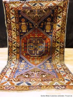 Antiker alter Schirwan KAZAK Carpet Orient Teppich Tappeto Tapis Rug