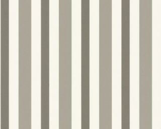 AP 1000   8856 16 A.S. Tapeten Streifen gestreift grau weiß metallic