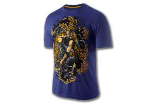 Nike Zoom Kobe Dragon Tee Violett Neu Größen wählbar T Shirt Shirt