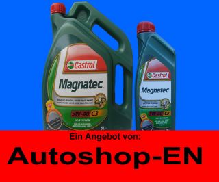  Magnatec 5W 40 C3 5L 1L 6 Liter 5W40 VW 502 00 505 00 MB BMW LL 04