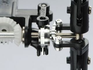microheli Double Bearing Silber Tail Pitch Slider Blade 130X MH