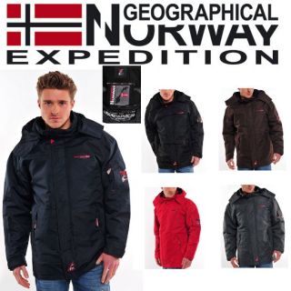 GEOGRAPHICAL NORWAY OUTDOOR PARKA Mantel BILL DOBBY S 3XL NEU