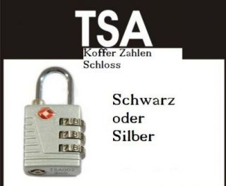 TSA Zahlenschloss USA Kofferschloss Koffer Schloß Schloss