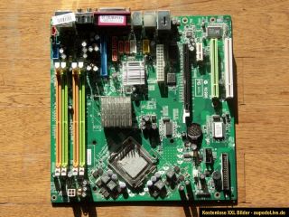 MSI MS 7204, LGA 775/Sockel T, Intel Motherboard TITANIUM DUAL CORE