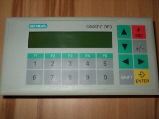 Simatic S7 OP3 Operator Panel 6AV3503 1DB10 6AV3 503 1DB10