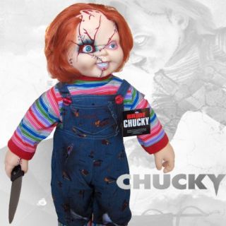 Chucky from Childs Play 2, looking just as cuddly as ever. Complete