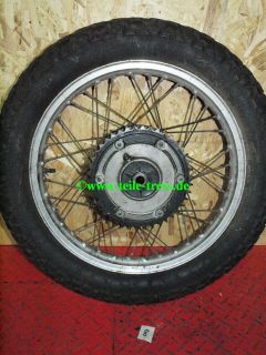 Hinterrad Felge rear wheel SR 500 xt 2J4 #8 (TT)