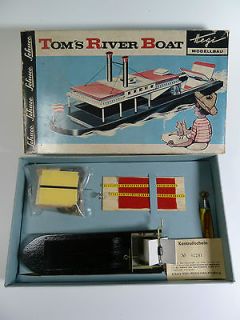 vintage Schuco Hegi 506/1 Toms River Boat Schiff aus altem Ladenfund