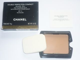 Chanel Double Perfection Compact Refill SPF 10 105   Acajou 15 g (100g