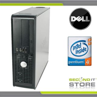 Dell OptiPlex GX520 SFF * Intel Pentium 4 HT 3,4 GHz * 2 GB RAM * 40