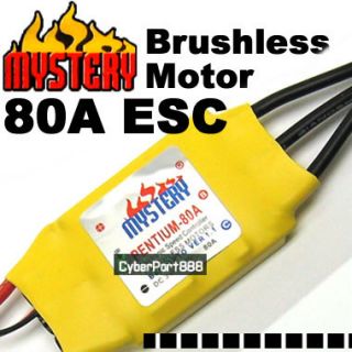 Mystery RC 80A Brushlessmotor Brushlessregler ESC