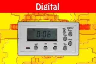 DIGITALE ZEITSCHALTUHR DSU COMPACT GERINGE ABMESSUNG