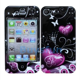 New Heart Hard Cover Case Skin For Apple iPhone 4 4G
