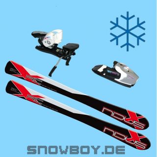 NIDUS XRC Black Kinderski 100 cm Ski Carver TECNO PRO TC 75 Bindung
