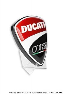 DUCATI CORSE Logo Werbeschild Aufsteller Schild Aufhänger Wandbild