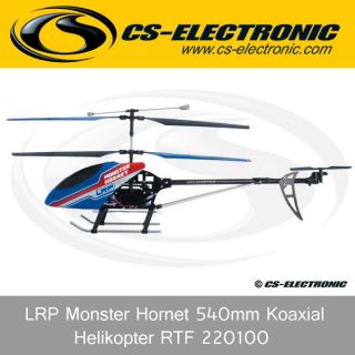 CS LRP Monster Hornet (Hubschrauber) 540mm Koaxial Helikopter RTF