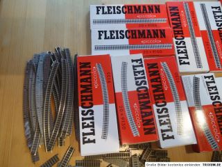 Fleischmann Spur N ca. 555 Schienen und Weichen aus Anlagenrückbau