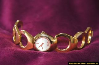 Dolce & Gabbana Damen Armbanduhr gold/vergoldet DW0171 FLATHEAD