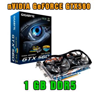 nVidia GeForce GTX560 1 GB DDR5 PC Grafikkarte 2xDVI M HDMI PCI