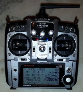 FUTABA T 10CG FF10 2.4 GHz FASST + OVP + WIE NEU + + +