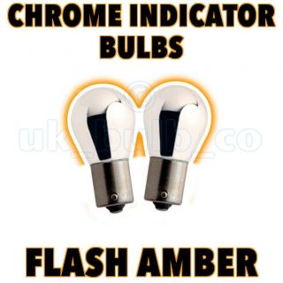 2x Chrome rear Indicator Bulb BMW Mini one / cooper / S