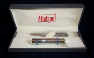 Hadson Set für Ladys mit Kugelschreiber und Feuerzeug blauen