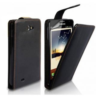 Handy LEDER Klapp TASCHE Huelle Etui Samsung Galaxy Note N7000