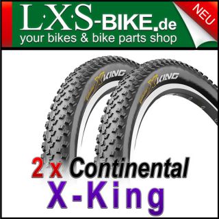 Continental X King 2.2 RaceSport Falt Reifen 26 x 2,2  55 559 schwarz