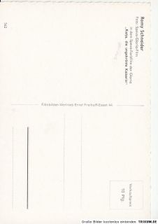 Romy Schneider Freihoff Verlag Postkarte 562 + P 3638