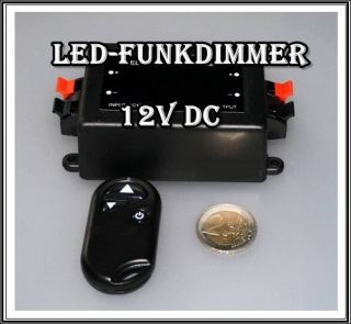 Funkdimmer Dimmer Funk LED Beleuchtung Streifen Leiste Lampe CODIERT