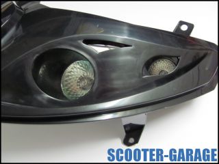 Scheinwerfer Peugeot Speedfight 2 AC / LC [QUATTRO OPTIK]   Schwarz