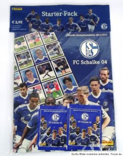Panini Auswahl Starter Dortmund München Schalke + Leeralbum HSV 2012