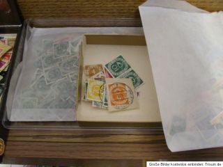 Sammler Nachlass Briefmarken Sammelsorium Reste