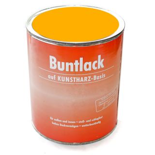 GP6,60€/L Buntlack Kunstharz Universal Lack Alkydharzlack 0,75 L gl