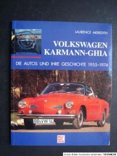 Volkswagen Karmann Ghia von 1994   Laurence Meredith   Motorbuch
