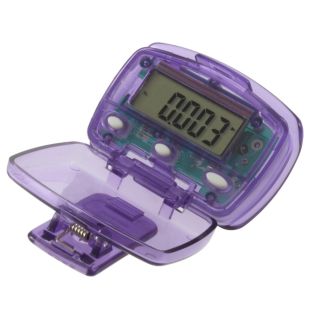 Portable Clamshell Shape LCD display Pedometer Schrittzähler