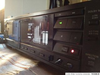 Hi Fi Klassiker Vintage Sony Cassettendeck der Oberklasse TC  RX 80 ES