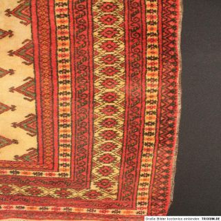 Antik feiner Handgeknüpfter Orient Perser Teppich UDSSR Jomut Buchara