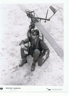 Pressefoto, Ein Mann Hubschrauber Pinwheel US Militär