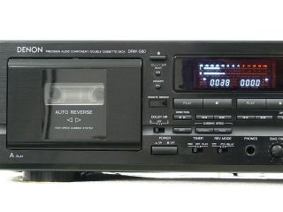 DENON DRW 580 Doppel Tape Deck