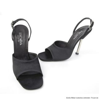 ESCADA Couture High Fashion Schuhe Sandalen Mules Heels Stilettos Gr