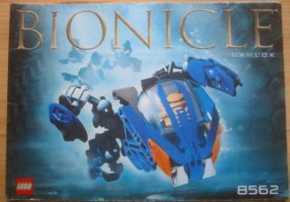 Lego Bauanleitung 8562 Bionicle Bohrok Gahlok