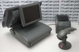 15 Touchscreen Kassensystem Kasse Aures POSligne Odyssé + Bondrucker