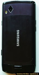 Samsung Wave II~S8530 2 GB~Ebony Gray~Ohne Simlock~Smartphone~Top