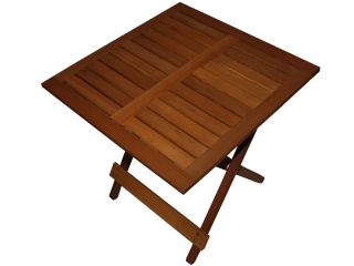Hartholz Beistelltisch Klapptisch Holz Beistell Tisch