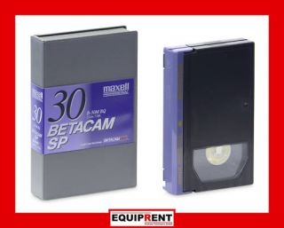 MAXELL Betacam SP Kassette 30 Min. / Beta SP B 30M BQ (EQ604)