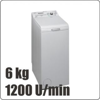 Bauknecht Waschmaschine WAT UNIQ 612 AAA Toplader A++ 1200 Touren 6 kg