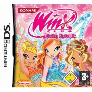 Nintendo DS Lite Spiel Winx Club 3 Mission Enchantix Kinder Mädchen