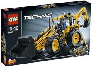 LEGO BAGGER TECHNIC BAGGERLADER 8069 NEU 609 TEILE NEU