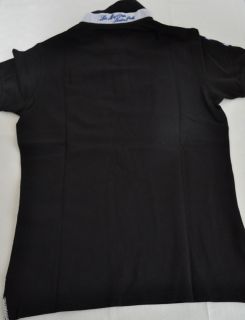 Org%La Martina Damen Poloshirt kurzarm schwarz Size XS, S ,M ,L neu